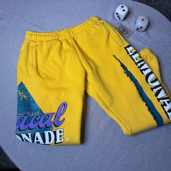 UNIQUE Lyrical Lemonade 2020 Joggers – Yellow – Size M